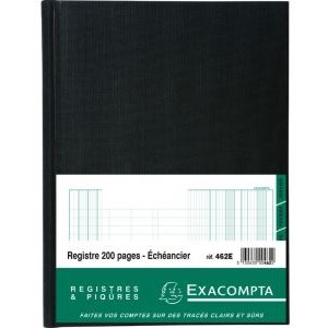 Registres comptables