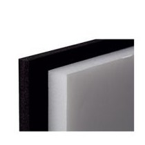 Feuille cartonnée ondulée - 500 x 700 mm - Blanc FOLIA Lot de 10