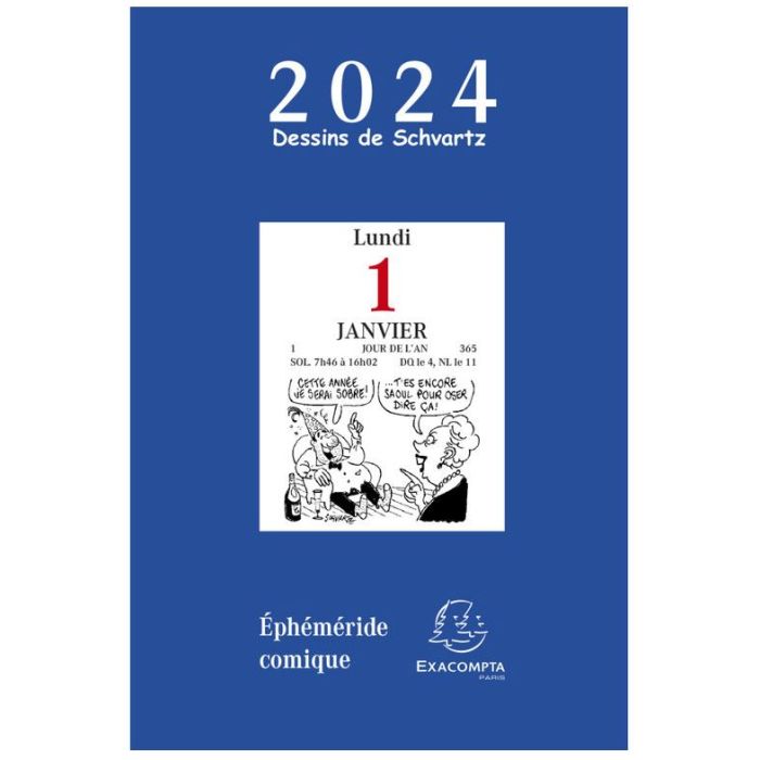Bloc Ephéméride 2024