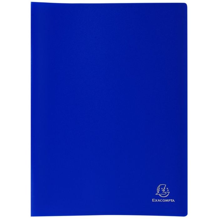 Protège-Documents 80 Vues - Bleu (Porte-Vues) EXACOMPTA 8547E