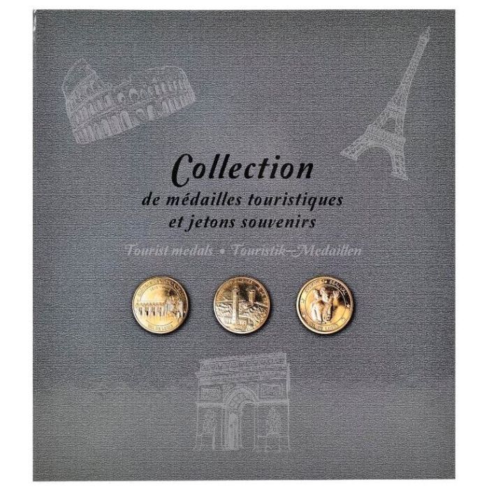 Album pour 50 médailles touristiques - Gris EXACOMPTA