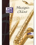 Cahier de Musique - 48 pages - A4 - 210 x 297 mm : OXFORD Visuel