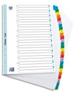 Jeu de 26 Intercalaires Alphabétiques en carton - 230 x 297 mm : OXFORD Modèle