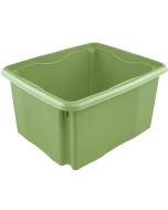Boîte de rangement Eco-line - 24 litres - Vert : KEEEPER Emil Eco