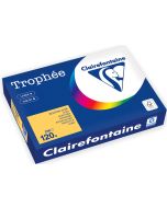 Ramette de papier de 250 feuilles A4 120g - Bouton d'or : CLAIREFONTAINE Trophée Modèle