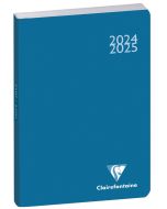 Agenda Scolaire 2024/2025 - Work and After - Bleu CLAIREFONTAINE modèle