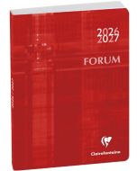 Agenda Scolaire 2026/2027 - Forum Metric Rouge CLAIREFONTAINE Image couverture