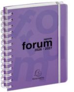 Agenda Scolaire 2026/2027 - Violet Forum Linicolor EXACOMPTA image couverture
