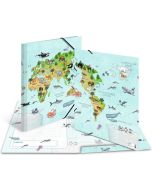 Chemise à élastiques A3 - Prairie pour abeilles HERMA École Maternelle