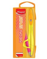 Coffret Compas Study Néon avec bague -  Assorti MAPED