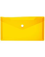 Pochette enveloppe DL à bouton-pression - Transparente HERMA