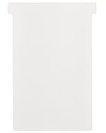 Fiches T - Indice 4 / 124 mm - Blanc : NOBO Lot de 100 Visuel