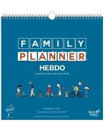 Planning familial - Calendrier 2026/2027 Hebdomadaire QUO VADIS photo couverture