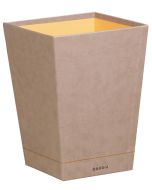 Corbeille à papier RHODIARAMA - 270 x 270 x 320 mm - Taupe RHODIA