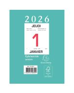 Bloc éphéméride 2026 - 134 x 98 mm EXACOMPTA 