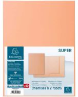 Lot de 50 Chemises à 2 rabats SUPER 210 - Bulle EXACOMPTA Image