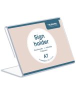 Présentoir de table incliné - Paysage - A7 : EUROPEL image