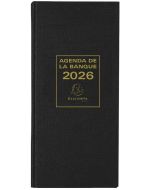 Agenda de Banque 2026 - 160 x 340 mm EXACOMPTA 2 volumes
