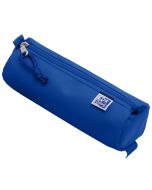 Trousse ronde pour stylos - Bleu OXFORD