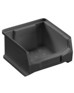 Bac à bec ESD - 100 x 100 x 60 mm - Noir : ALLIT Profilplus Grip Box Image