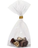 Sachet en cellophane avec fond - 115 x 190 mm : FOLIA Lot de 10 Exemple