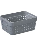 Bac de rangement pour Tiroir - 158 x 118 x 73 mm - Bleu NHG Seoul Organizer L