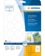 HERMA 5066 : Étiquettes adhésives blanches - Multi-usages - Diamètre 40,0 mm