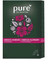 Photo Infusion Hibiscus/Framboise PURE Lot de 25 sachets Boite