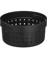 Bac de rangement - 138 x 138 x 73 mm - Noir NHG Seoul Round Organizer S