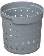 Bac de rangement - 133 x 133 x 126 mm - Gris NHG Seoul Round Organizer M