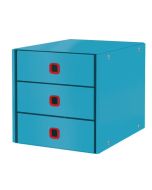 Bloc de rangement Click & Store Cosy - 3 tiroirs - Bleu : LEITZ image