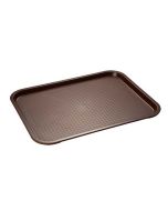 Plateau self-service rectangulaire - 450 x 355 mm - Marron APS