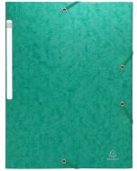 Chemise à élastiques Scotten sans rabat - Vert EXACOMPTA Visuel