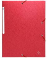 Chemise à élastiques Scotten sans rabat - Rouge EXACOMPTA Visuel