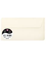 Enveloppes - DL 110 x 220 mm - Blanc naturel POLLEN Lot de 20