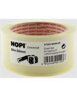 Ruban adhésif d'emballage 50 mm x 66 m - Transparent  NOPI