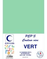 Chemise pour dossier A4 - Vert ELVE Pep's Lot de 12