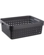 Bac de rangement pour Tiroir - 158 x 118 x 73 mm - Bleu NHG Seoul Organizer L