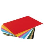 Carton de Bricolage 500 x 700 mm - Assortiment - 300 g/m² : FOLIA Lot de 10 Visuel