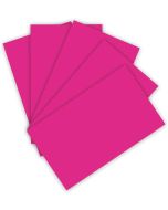 Carton de Bricolage 500 x 700 mm - Rose vif - 300 g/m² : FOLIA Visuel