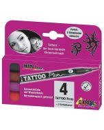 Kit de 4 stylos pour tatouage Hobby Line - 0,5-3,0 mm - Assortiment : KREUL Image