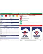 Panneau d'Affichage obligatoire Personnel 42 x 57 cm EXACOMPTA