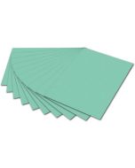 Carton de Bricolage 700 x 1000 mm - Vert Menthe - 300 g/m² FOLIA Lot de 10