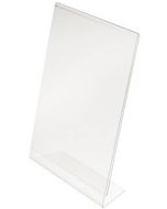 Porte-visuel incliné - A6 portrait DEFLECTO