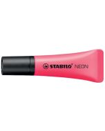 Photo Surligneur à pointe biseautée rose : STABILO Néon 72/56