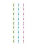 Pailles en papier - 200 mm - Assortiment : PAP STAR Pure Dots Lot de 25 Visuel