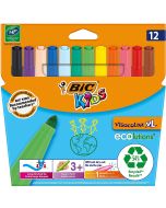 Etui de 12 feutres - Visacolor XL - Assortiment : BIC KIDS Modèle