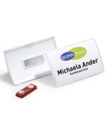 Lot de 10 Badges à Aimant - 40 x 75 mm : DURABLE Modèle