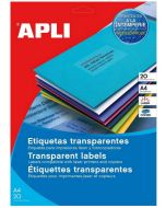 Étiquettes spéciales intempéries - 99 x 67,7 mm APLI Lot de 160