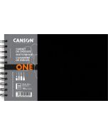 Carnet de croquis Noir - 216 x 279 mm CANSON Graduate Manga